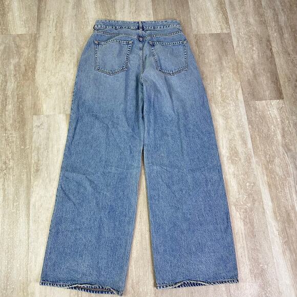 Citizens of Humanity Petra Pleated Wide Leg Jeans in Nensi Size 29 2160-3028 - Picture 8 of 9